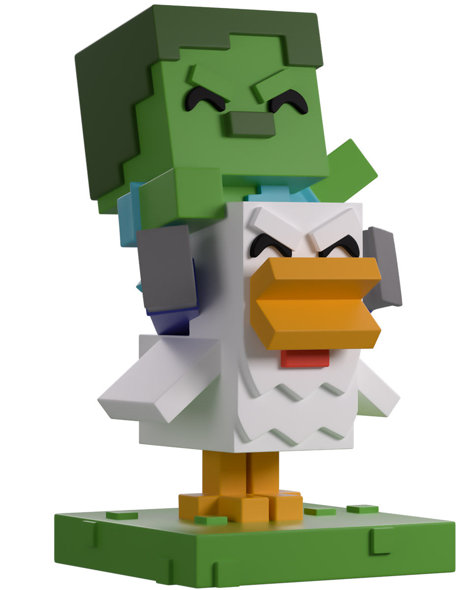 極希少】マイクラ ミニフィギュア チキンジョッキー【金】 極希少