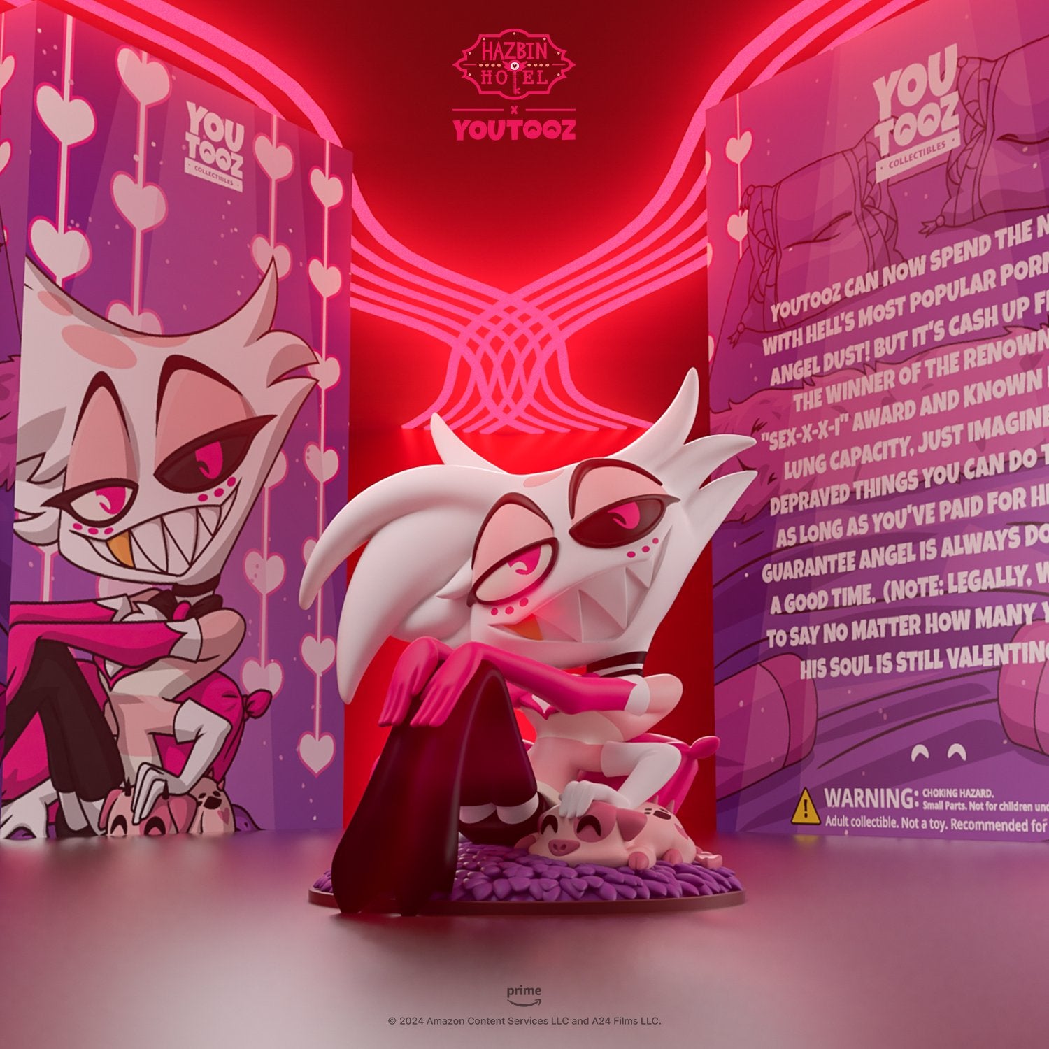 ハズビンホテル】輸入品公式ポスターエンジェルダスト hazbin hotel