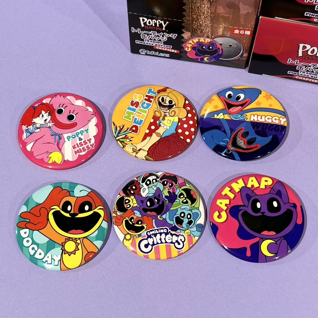 Poppy Playtime トレーディング缶バッジ（Chapter3） – インフォレンズ