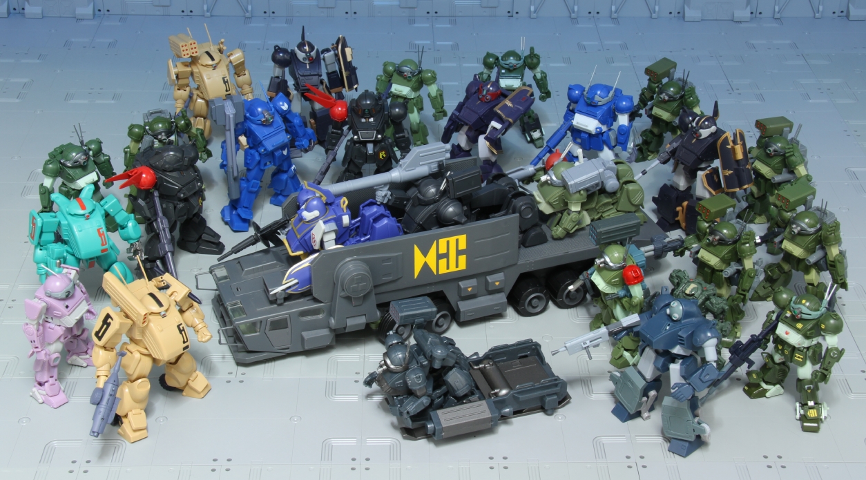 スーパーミニプラ 青の騎士ベルゼルガ物語 Vol.1 ボトムズ