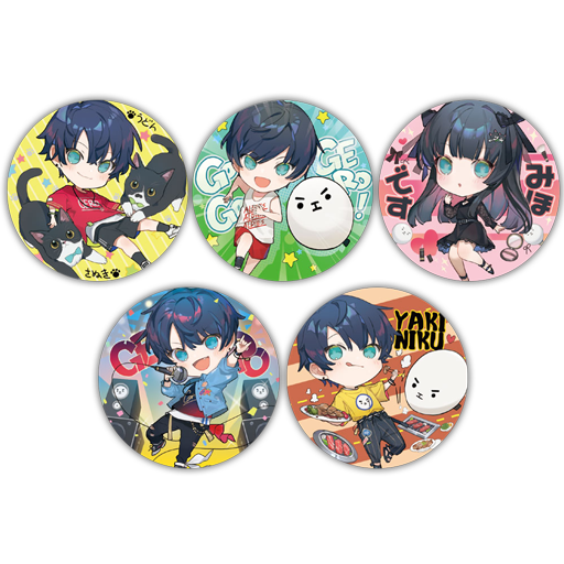 Gero 歌い手 まとめ売り 缶バッジ Gero official goods