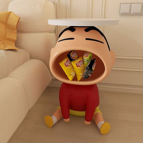 クレヨンしんちゃん 可動式テーブル ナイトテーブル アイデアテーブル