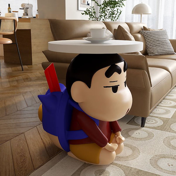 即日発送】 クレヨンしんちゃん サイドテーブル ナイトテーブル 家具