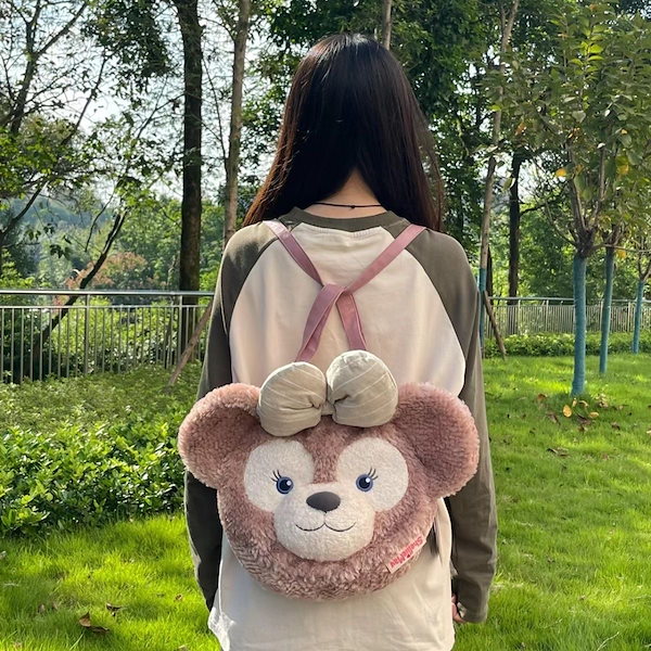 新品 ダッフィー 3way ビックフェイスバッグ ショルダーバッグ