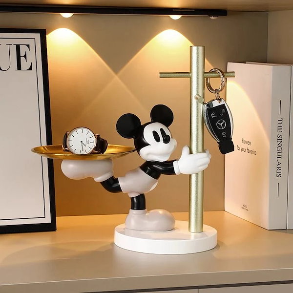 Qoo10] 大好評 かわいいミッキー入戸玄関鍵収納置