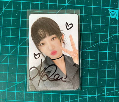 激レア】IVE レイ MINE 直筆サイン withmuu 当選 トレカ IVE ive レイ