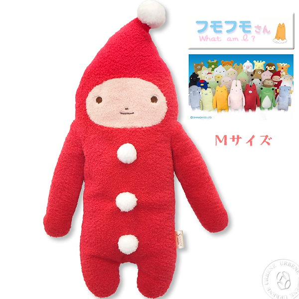 フモフモさん Mサイズ 赤い車つきポシェット