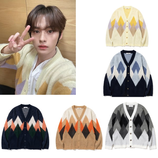 スキズstraykids ポップアップリノカーディガン