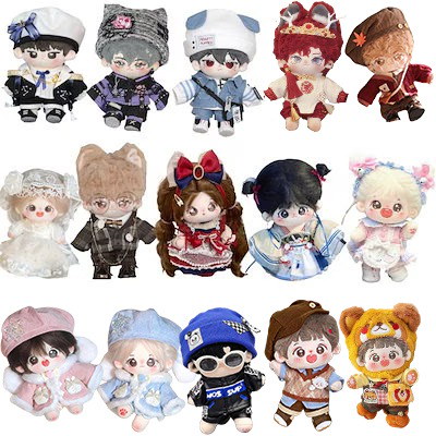 Qoo10] 15cm 20cm ぬいぐるみ 服 20
