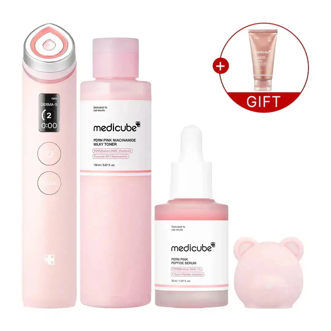 メディキューブ 美顔器ブースタープロ ピンク ひかるコラボ Qoo10