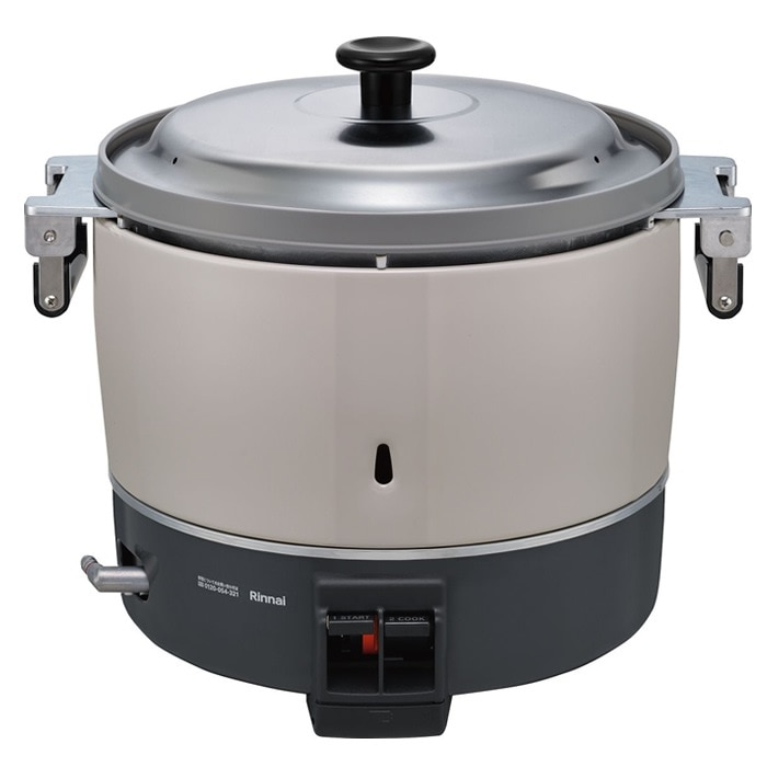 値引き 未使用 Rinnai 都市ガス用炊飯器 シルバー・ピンク リンナイ