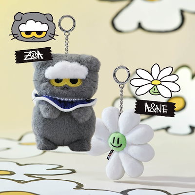 ZO&FRIENDS ZOA ぬいぐるみキーリング ⑤ LINE FRIENDS PRE-ORDER