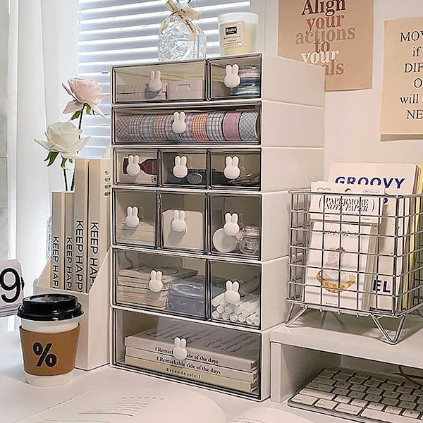 upside DO 推し活収納 iru イル 缶バッジ収納チェスト ホワイト 棚 缶