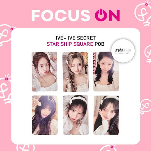 IVE 10/13 SECRET 会場限定 トレカ 6種コンプ×5 IVE 10/13 SECRET 会場