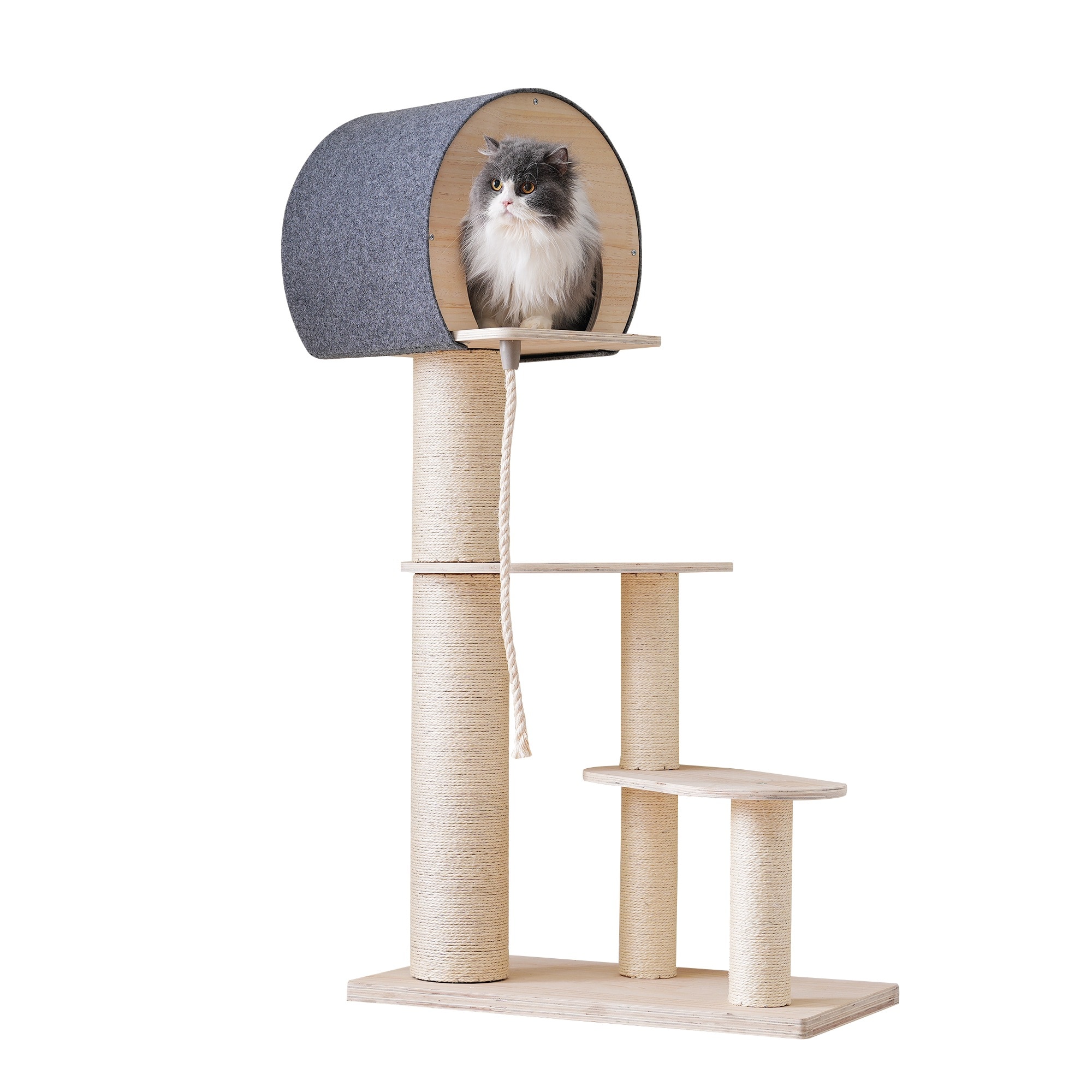 POOKIE 猫 窓 ハンモック スケルトン 窓ベッド ミニ ステップ キャット