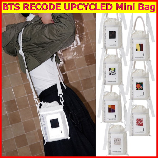 BTS RECODE UPCYCLED MINI BAG ジョングク BTS RECODE UPCYCLED MINI
