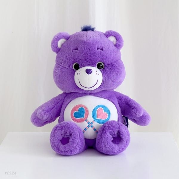 Qoo10] クマのぬいぐるみ 紫色 : おもちゃ・知育