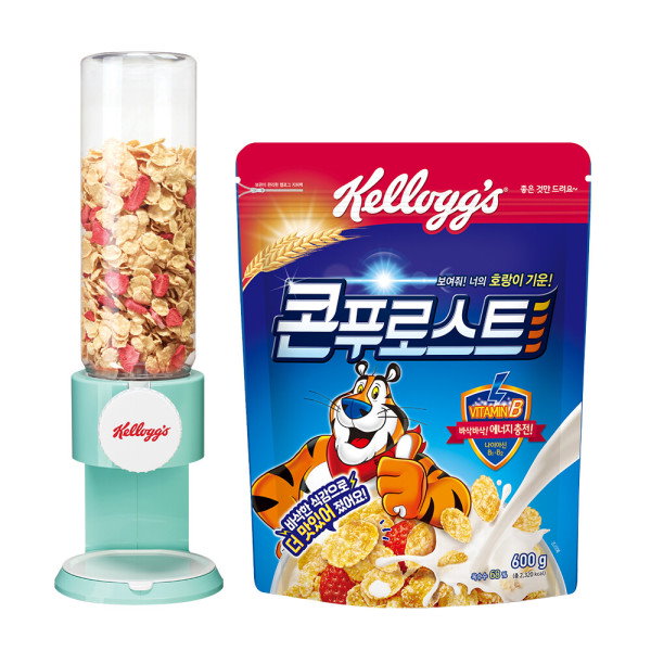 Qoo10] ケロッグ シリアル ディスペンサー (ミント) +