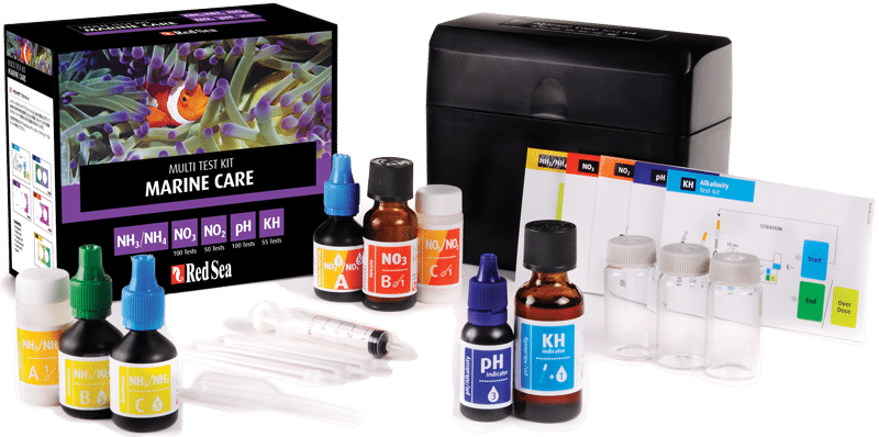 Marine Care Test Kit - Red Sea Marine Care Program (MCP)