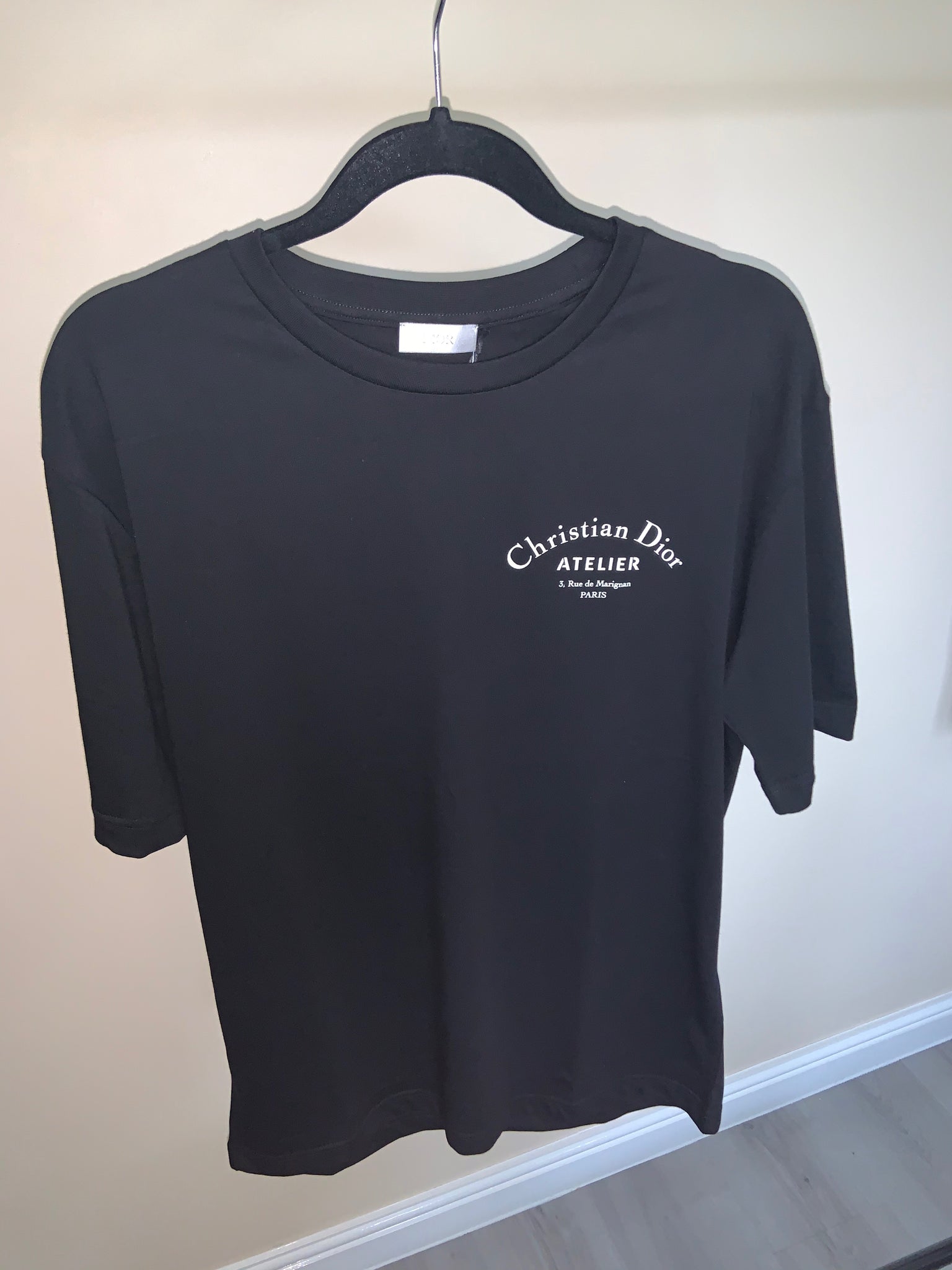 Christian Dior Atelier Tシャツ 黒 【公式通販】 【DIOR】アトリエTシャツ