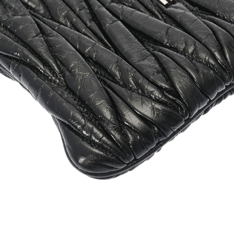 miumiu ミュウミュウ ボクシンググローブ 黒白 収納ケース付き miumiu