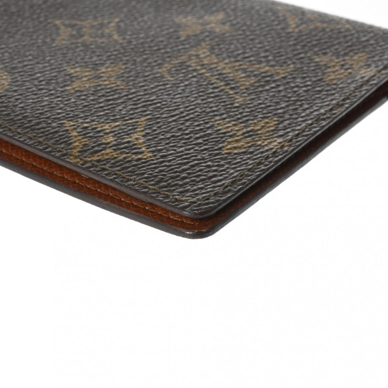 ルイヴィトンパスポートカバー 14145 ブラウン ユニセックス