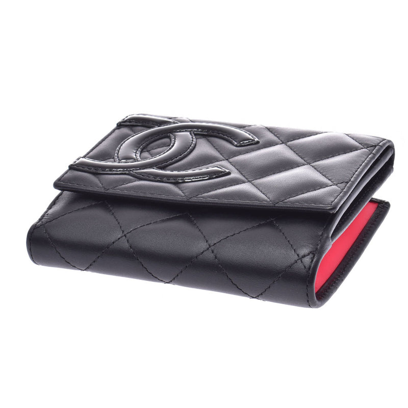 CHANEL シャネル 二つ折り財布 カンボンライン シャネルカンボンライン