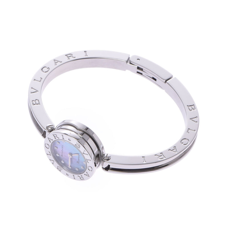 ブルガリB-ZERO1ウォッチ 12Pダイヤ バングルウォッチ レディース