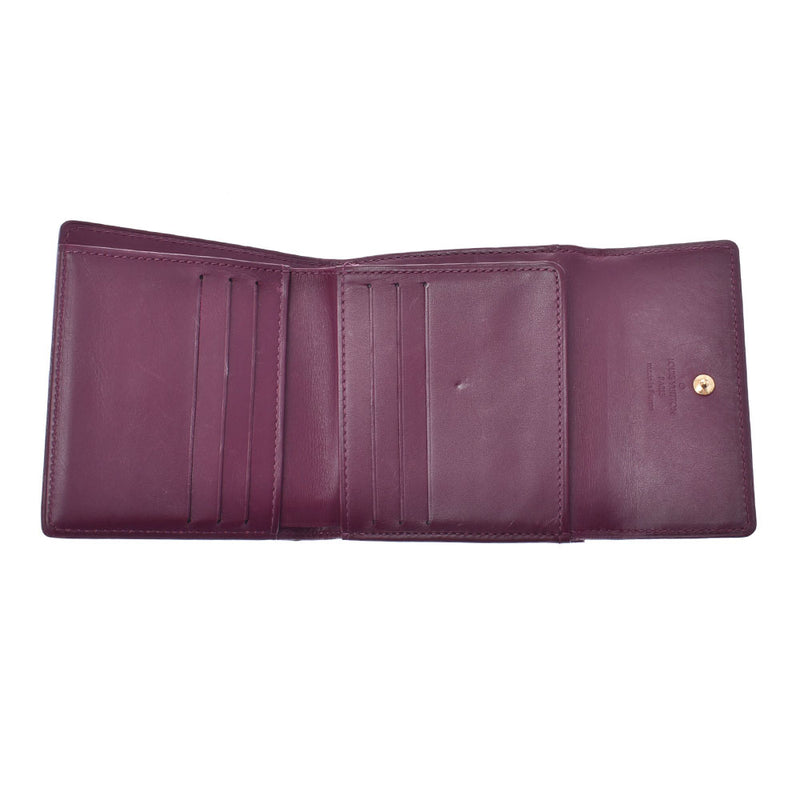 ルイヴィトンポルトフォイユ エリーズ 14125 ヴィオレット レディース