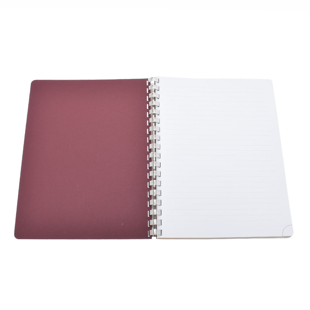 エルメス アジェンダレフィル ノート 茶/白/シルバー ユニセックス 紙