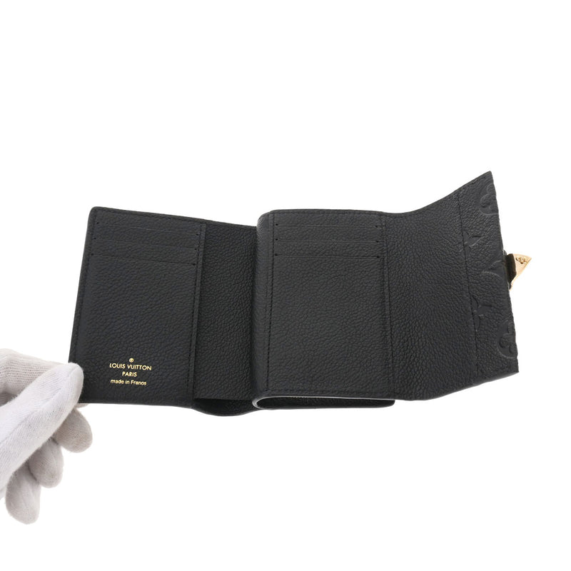 ルイヴィトンポルトフォイユメティス コンパクト 14145 黒 レディース