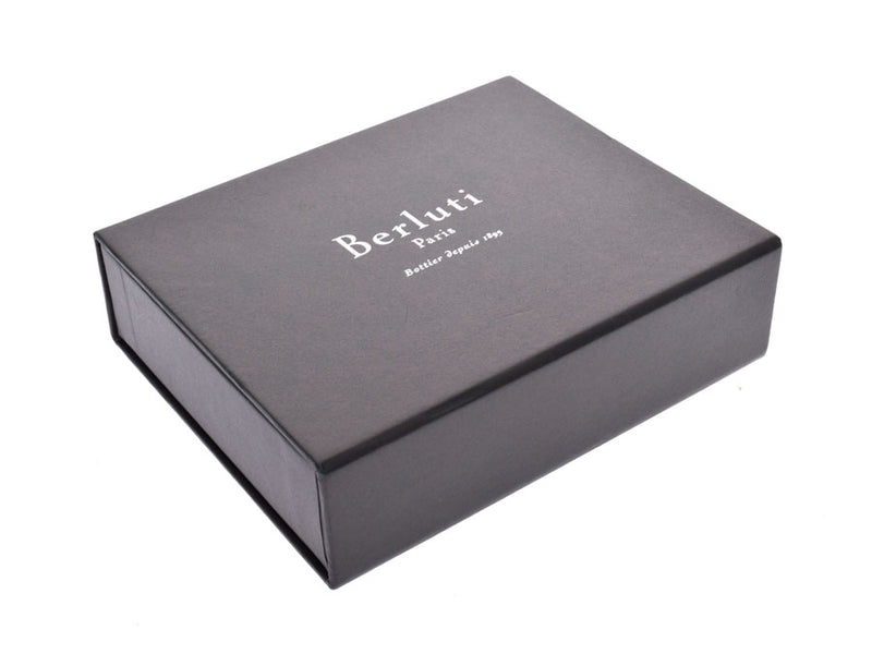 ベルルッティ マネークリップ グリーン系 SV金具 メンズ レディース