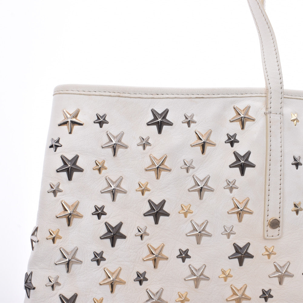 ジミーチュウサシャM スタースタッズ 白 マルチスタッズ ユニセックス
