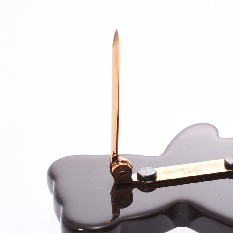 ルイヴィトンブロッシュ ヌヌール テディベアセット 2006年限定 茶