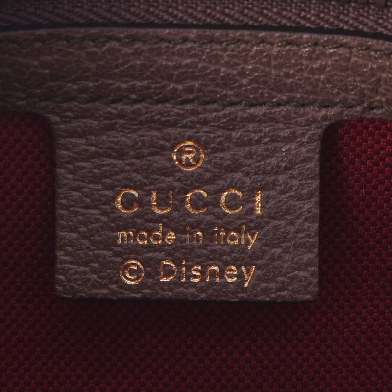 グッチベルトバッグ ディズニーコラボ ドナルド 茶 ユニセックス GG