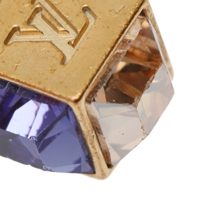 ルイヴィトンブックルドレイユ パンダン ギャンブル ピアス ゴールド