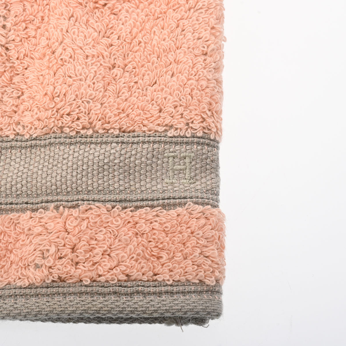 新品水通しのみエルメスバスタオルローズ赤ちゃんベビーオレンジ箱