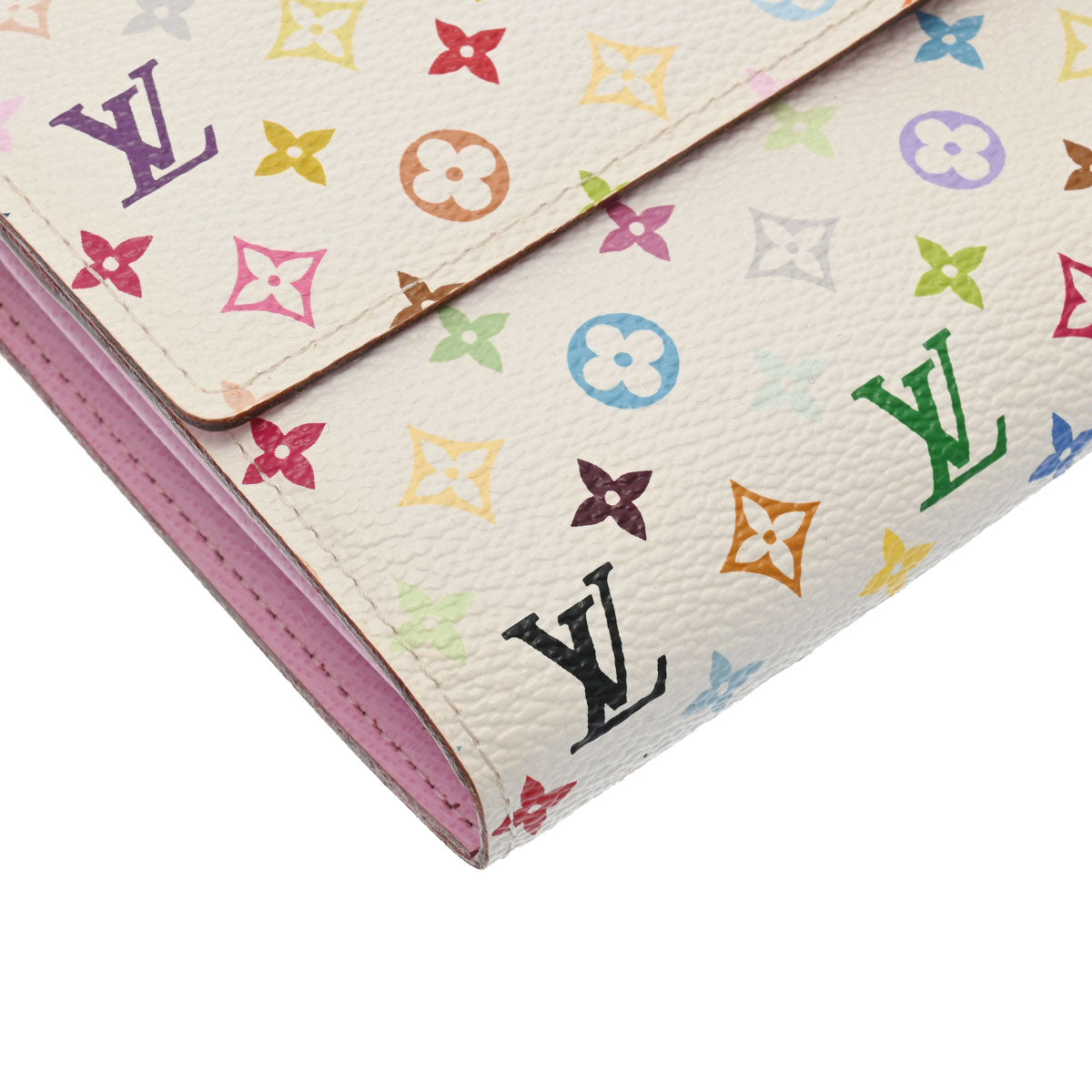 LOUIS VUITTON マルチカラー モノグラム ポルトフォイユ・サラ 【公式