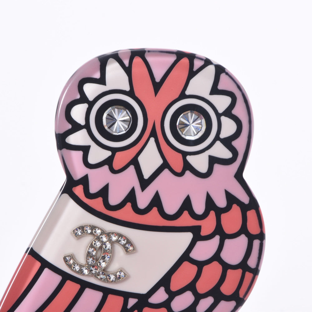 シャネルフクロウ ココマーク 18年モデル ピンク系 レディース ライン