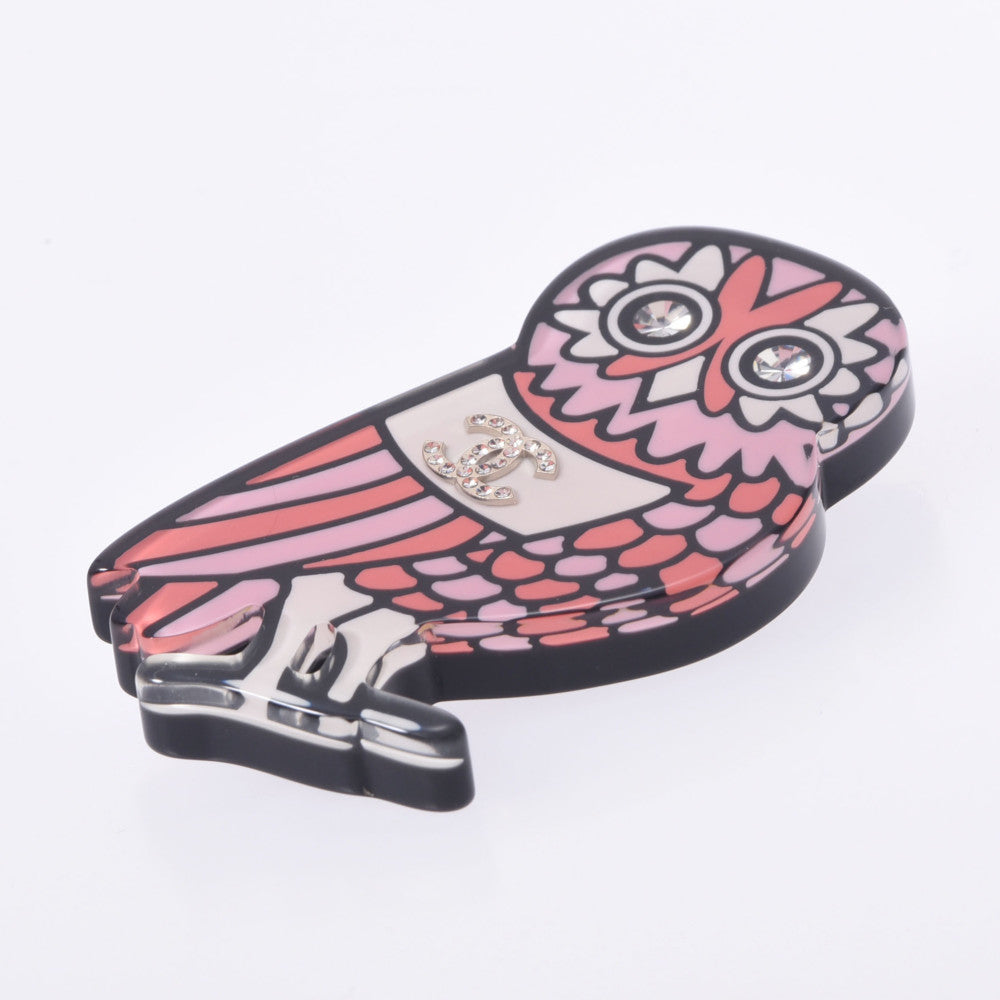 シャネルフクロウ ココマーク 18年モデル ピンク系 レディース ライン