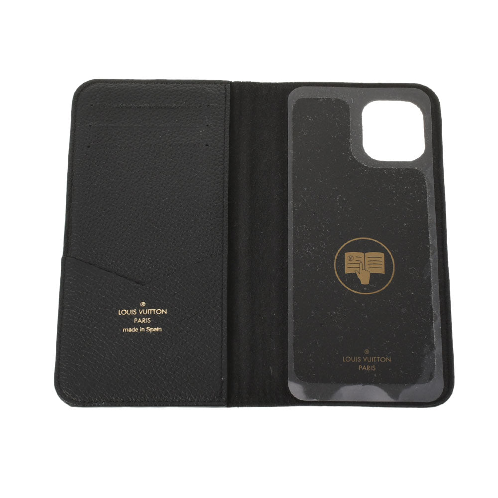 ルイヴィトン モノグラム アンプラント iPhoneケース x/xs用 黒 ルイ