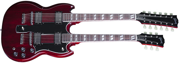 レフティ/左利き】ダブルネック SGタイプ レフティ/左利き】ダブル