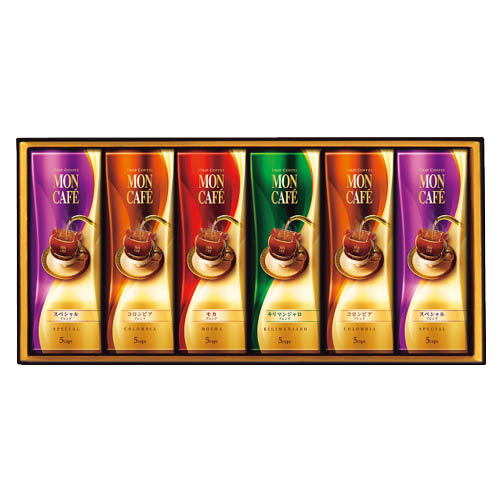 グルメギフト、コーヒー・紅茶、モンカフェ ドリップコーヒーギフト