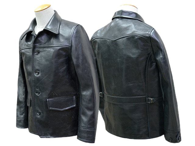 GANGSTERVILLE/ギャングスタービル】「30's Car Coat”Horse Hide