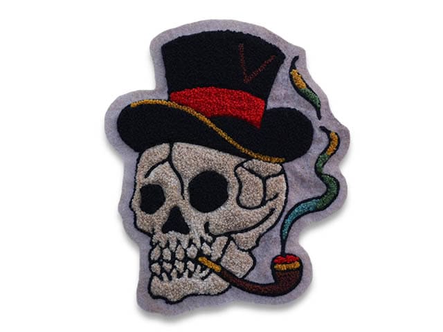 TOMMY GUN/トミーガン】「Hand Made Patch”Skull Hat”/ハンドメイド