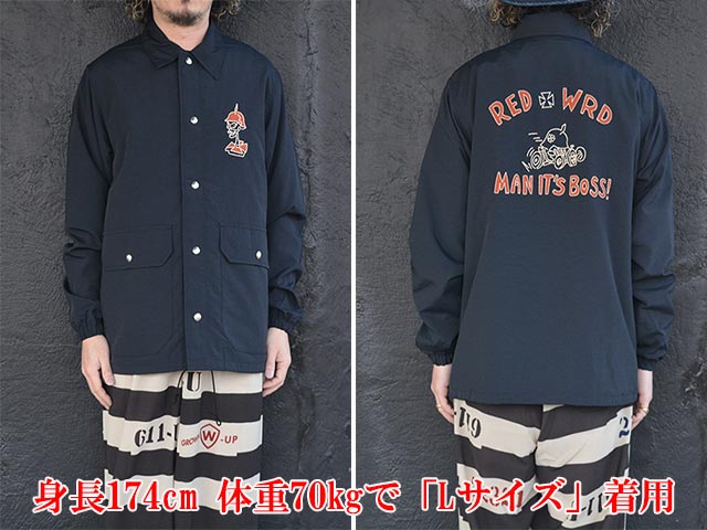 visvim RED SUN JKT CORDS size3 刺繍 el conductorH - VELVETEEN FOX
