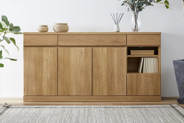 Tomo】ビンテージ キャビネット 本棚 サイドボード オーク 収納棚 Tomo