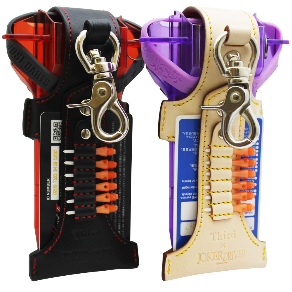 Joker×Third】KRYSTAL ONE HOLDER ナチュラル×レッド ジョーカー