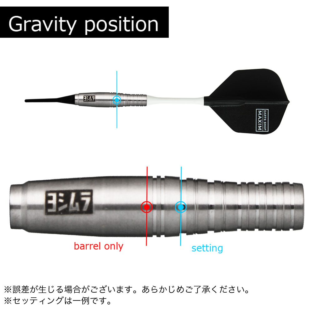 yoshimura WONDER Type3 ダーツ 20g シャフト2本セット yoshimura