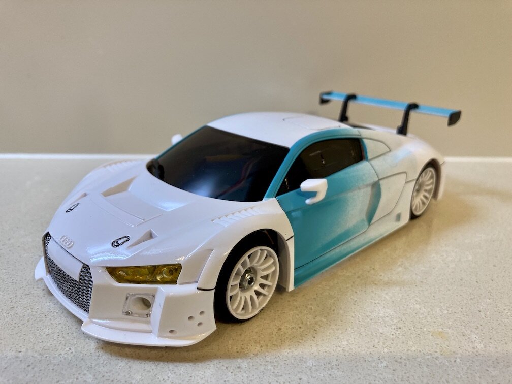 Kyosho Mini-Z アウディホワイトボディとパーツセット Kyosho Mini-Z